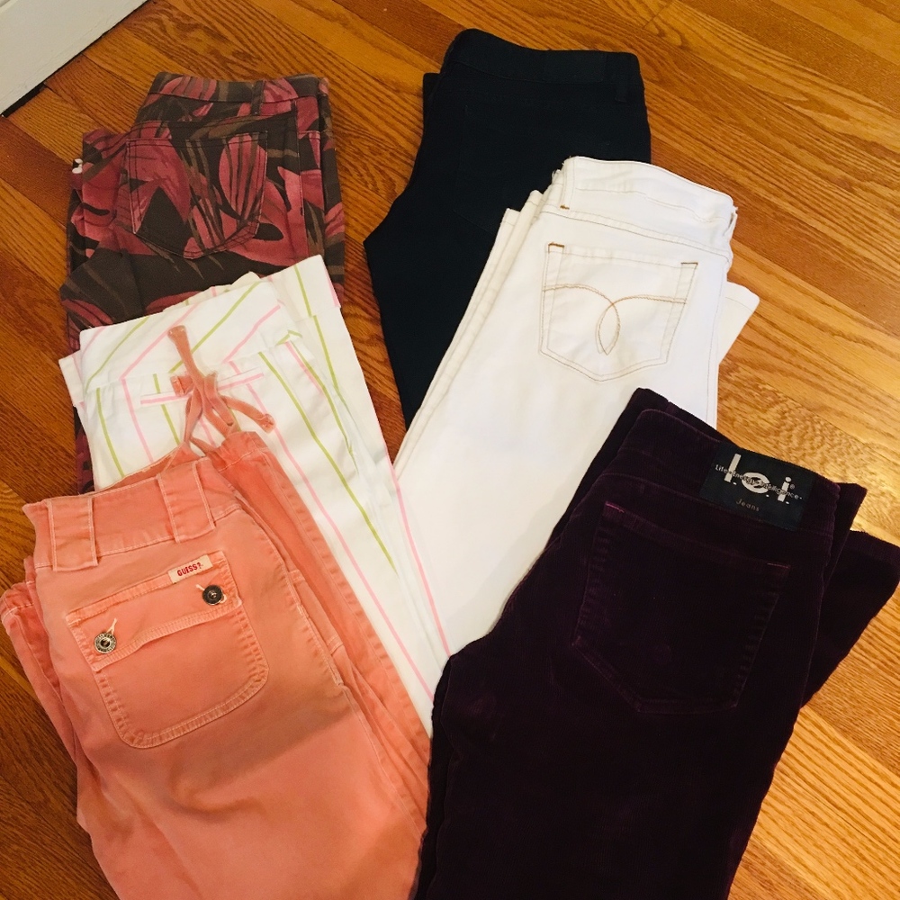 6 PANTS in bulk or separate!